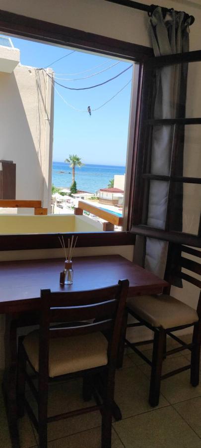 Dedalos N3 Sea View Apartment-30 Metres From The Beach Stalida エクステリア 写真
