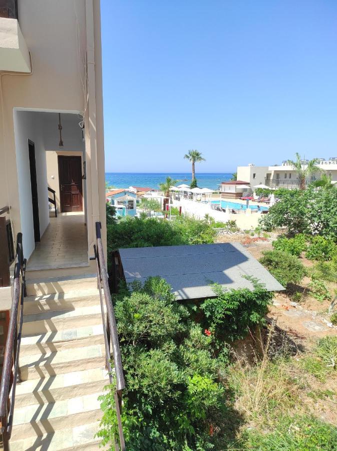 Dedalos N3 Sea View Apartment-30 Metres From The Beach Stalida エクステリア 写真