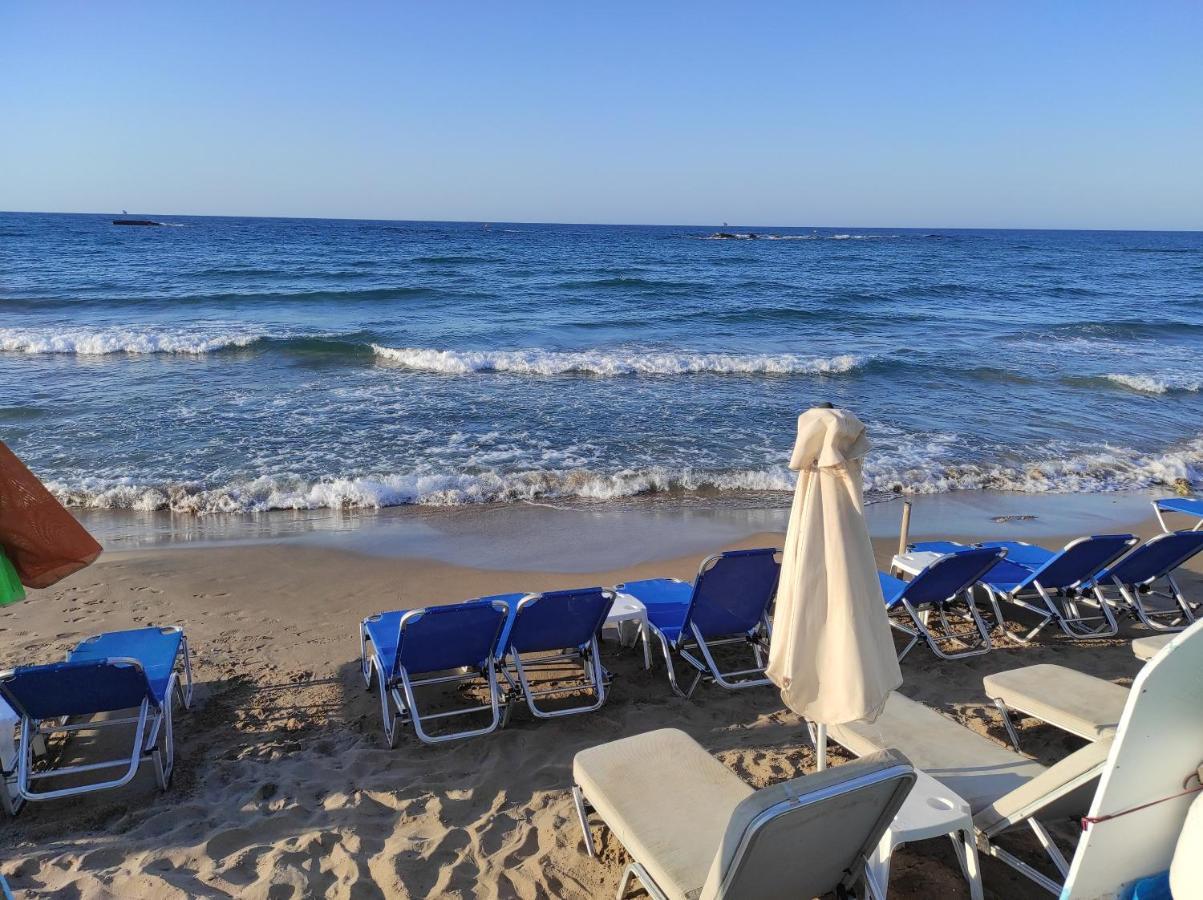 Dedalos N3 Sea View Apartment-30 Metres From The Beach Stalida エクステリア 写真