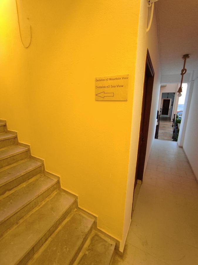 Dedalos N3 Sea View Apartment-30 Metres From The Beach Stalida エクステリア 写真