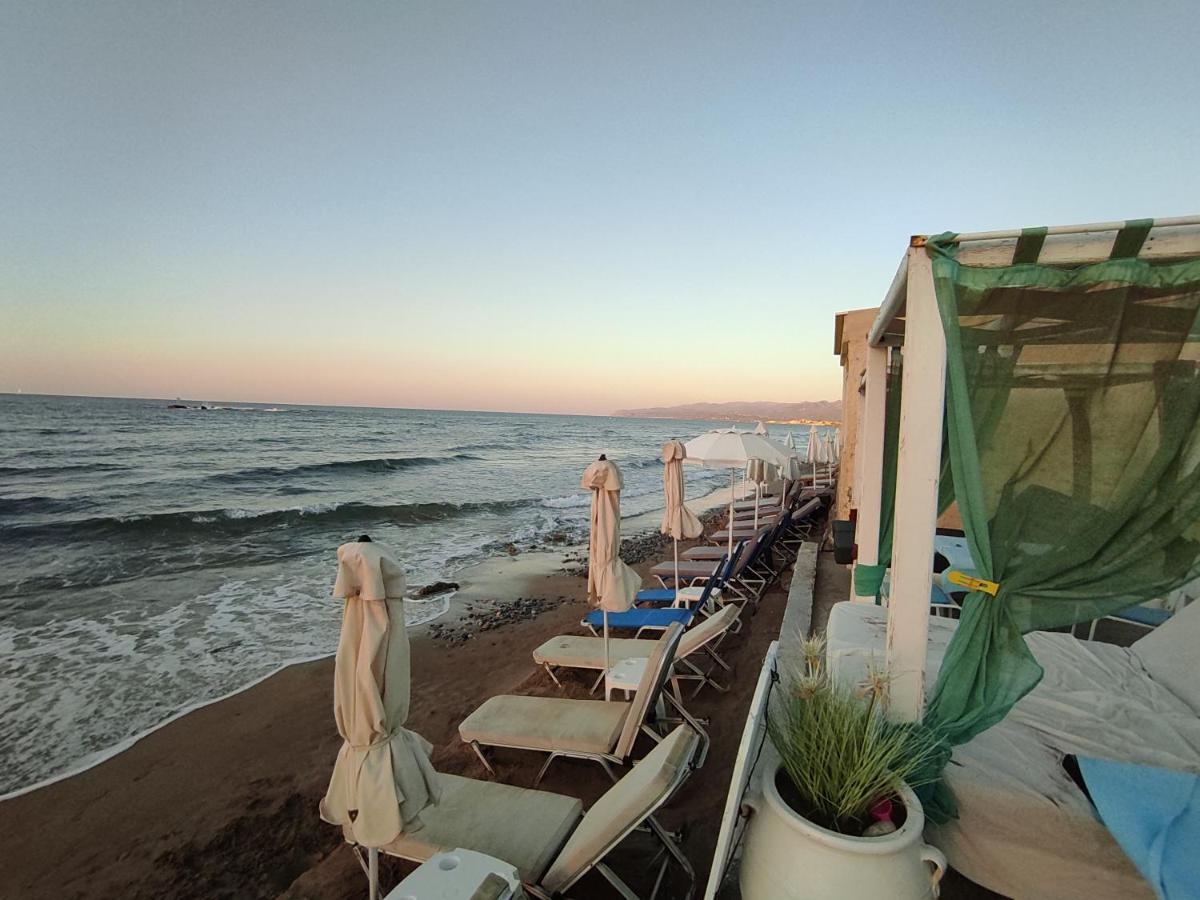 Dedalos N3 Sea View Apartment-30 Metres From The Beach Stalida エクステリア 写真
