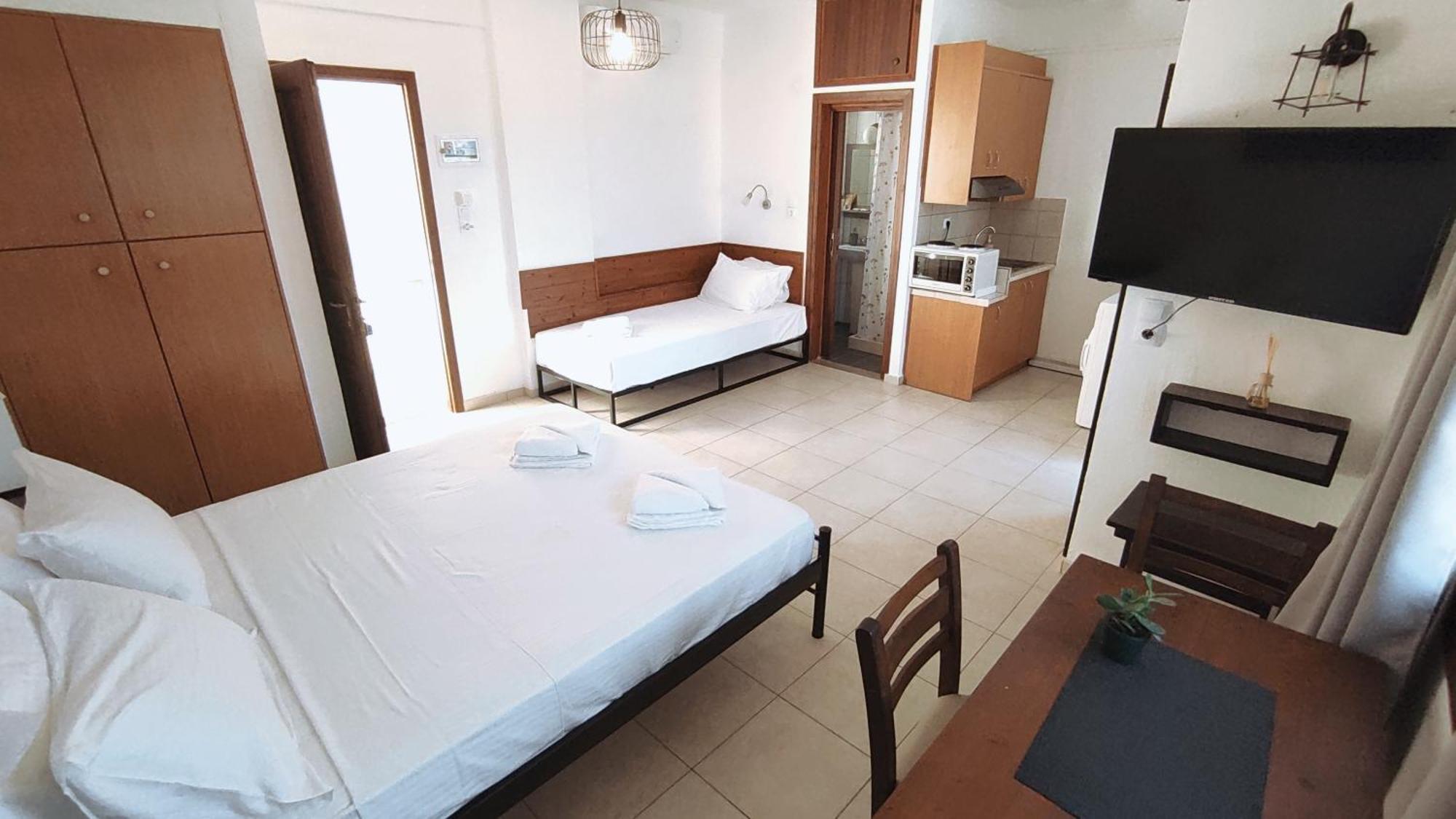 Dedalos N3 Sea View Apartment-30 Metres From The Beach Stalida エクステリア 写真